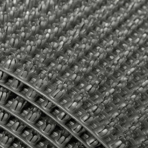 Щетинистое покрытие Альфа-Стиль 128 Серый металлик - 0,9х15 м. пог в Краснодаре