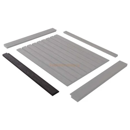 Финишный молдинг LF124A BR395 правый декорированный (42х12х2700мм) в Краснодаре