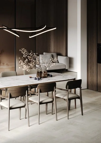 Паркетная доска Quartz Parquet Штучный паркет Дуб Скандинавский 44-1258-57 в Краснодаре