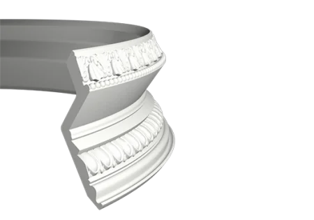 Карниз Европласт 1.50.137 гибкий 2,0 м в Краснодаре