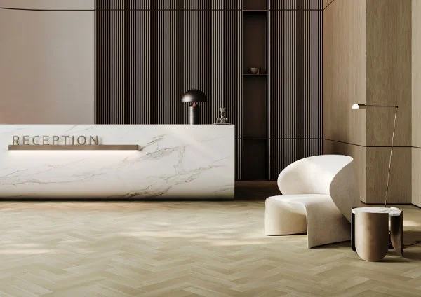 Кварц-виниловая плитка Fargo Herringbone 44-653-41 Дуб Атлантик в Краснодаре