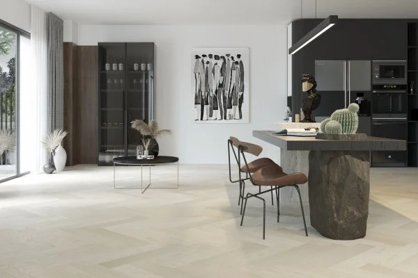 Паркетная доска Quartz Parquet Английская Ёлка Дуб Песочный 33-408 в Краснодаре