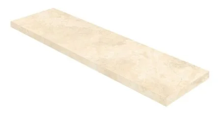 Керамогранит Coliseum Аурелия Уайт Ступень угловая правая (Натуральный, 33х120) в Краснодаре