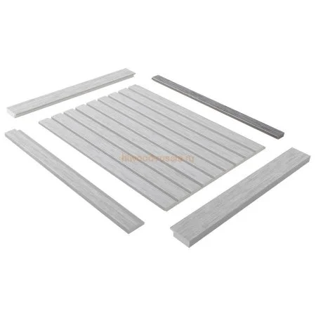 Финишный молдинг LF124B GN68 левый декорированный (31х12х2700мм) в Краснодаре