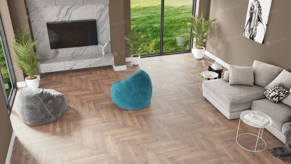 Каменно-полимерная плитка Alpine Floor Parqet Light Дуб Royal ECO 13-2, 4 мм 43 класс в Краснодаре