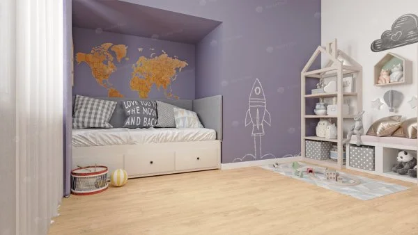 Каменно-полимерная плитка Alpine Floor Classic Дуб Ваниль Селект ECO 106-3, 4мм 43 класс в Краснодаре