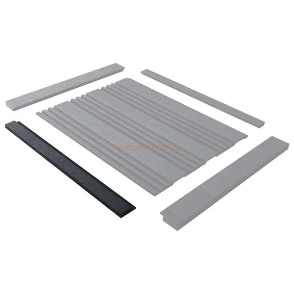 Финишный молдинг LF124A BK114K правый декорированный (42х12х2700мм) в Краснодаре