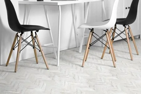 Пробковое покрытие CorkStyle Chevron White в Краснодаре