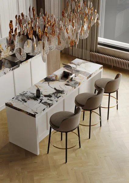 Кварц-виниловая плитка Fargo Herringbone 44-720-16 Дуб Копенгаген в Краснодаре