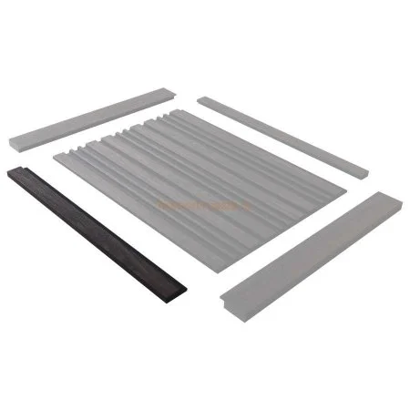 Финишный молдинг LF124A BR395K правый декорированный (42х12х2700мм) в Краснодаре