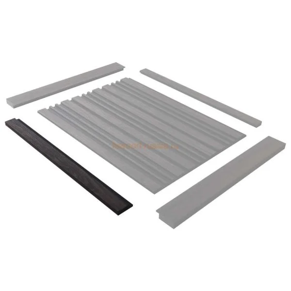 Финишный молдинг LF124A BR395K правый декорированный (42х12х2700мм) в Краснодаре