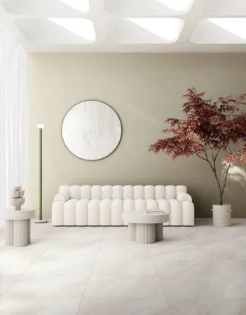 Керамогранит Coliseum Контеа Уайт 60х60 (Натуральный и Реттифицированный) в Краснодаре