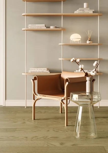 Паркетная доска Quartz Parquet Классик 5 мм Дуб Флэт Уайт 1258-55 в Краснодаре