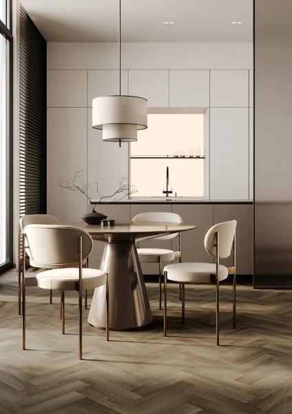 Кварц-виниловая плитка Fargo Herringbone 44-4105-12 Дуб Ванкувер (Градиент) в Краснодаре