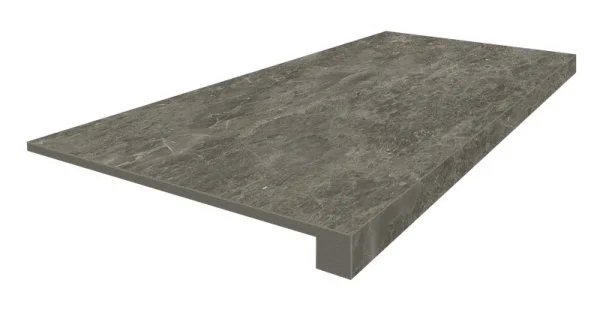 Керамогранит Coliseum Да Винчи Браун Ступень фронтальная (Натуральный, 33х60) в Краснодаре