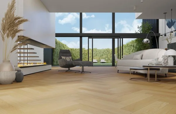 Паркетная доска Quartz Parquet Английская Ёлка Дуб Тоскана 33-407 в Краснодаре