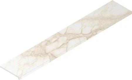 Керамогранит Italon Этернум Каррара Ступень Фронт 33х160 (Натуральная) в Краснодаре
