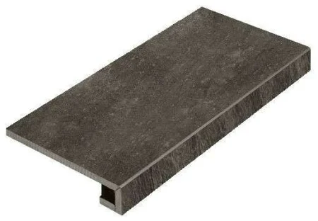 Керамогранит Italon Клаймб Графит ступень угловая правая 33х60 в Краснодаре