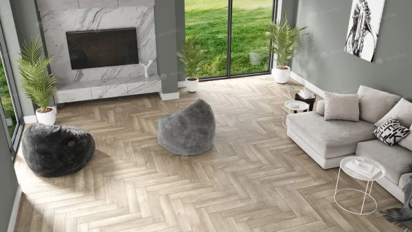 Кварц-виниловая плитка Alpine Floor Parquet Дуб Натуральный Отбеленный ЕСО 16-5 2.5 мм. 43 класс в Краснодаре