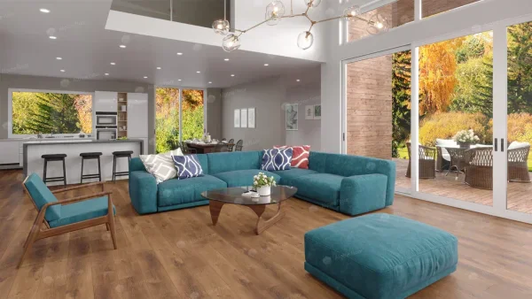 Кварц-виниловая плитка Alpine Floor Premium XL Дуб Насыщенный ЕСО 7-7, 8 мм. 43 класс в Краснодаре