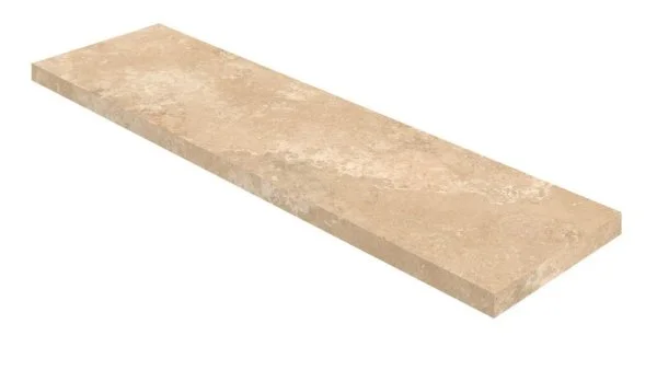 Керамогранит Coliseum Аурелия Беж Ступень угловая правая (Натуральный, 33х120) в Краснодаре