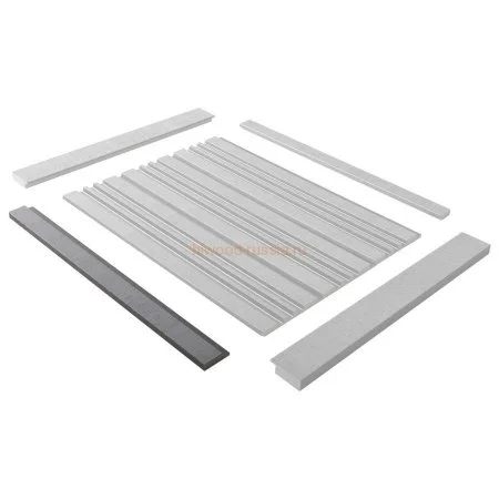 Финишный молдинг LF124A S339S правый декорированный (42х12х2700мм) в Краснодаре