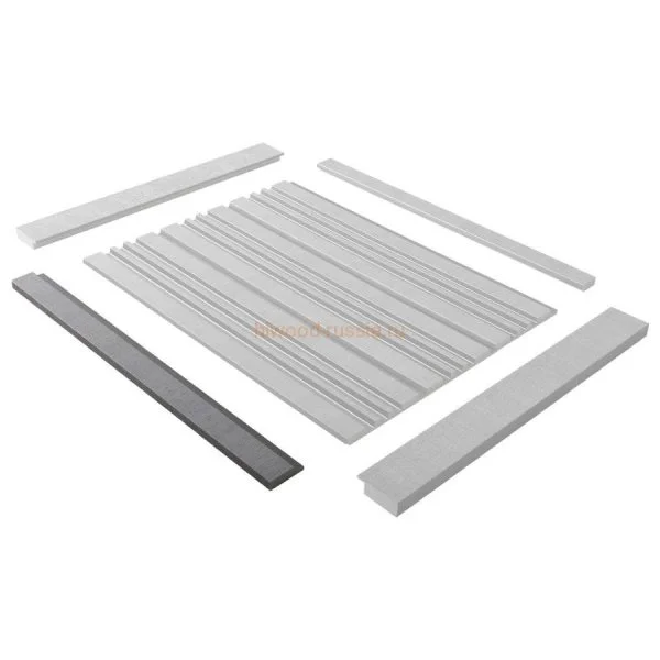 Финишный молдинг LF124A S339S правый декорированный (42х12х2700мм) в Краснодаре