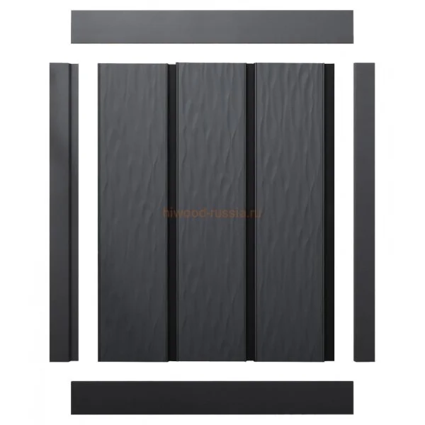 Финишный молдинг LF124A GR15K правый декорированный (42х12х2700мм) в Краснодаре