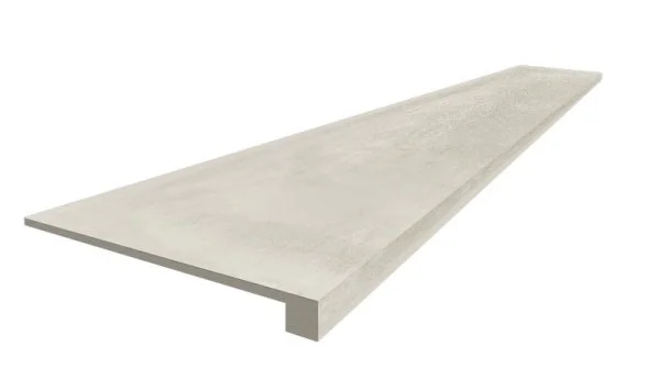 Керамогранит Coliseum Экспо Уайт Ступень фронтальная (Натуральный, 33х60) в Краснодаре