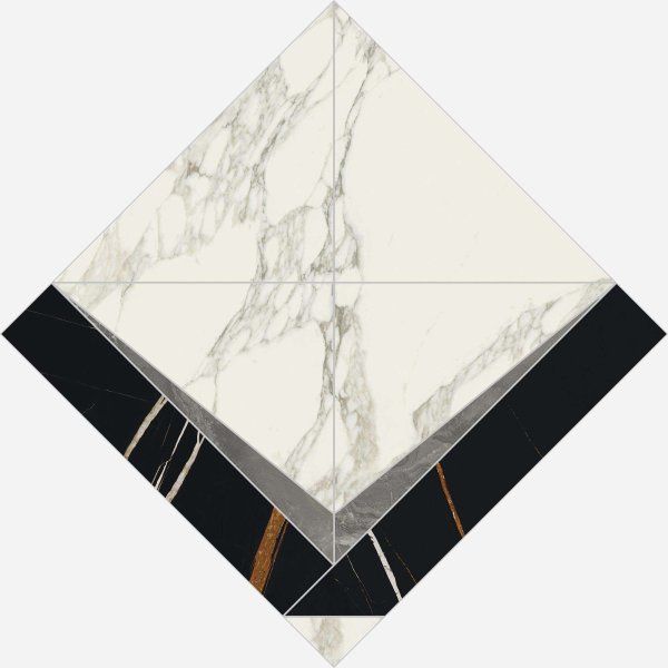 Керамогранит Italon Шарм Делюкс Арабескато 56,4х56,4 интарсио (Люкс) в #REGION_NAME_DECLINE_PP#